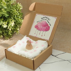 Coffret cadeau Baby Reveal, annonce de sexe pour mari, c'est une annonce de grossesse garçon et fille
