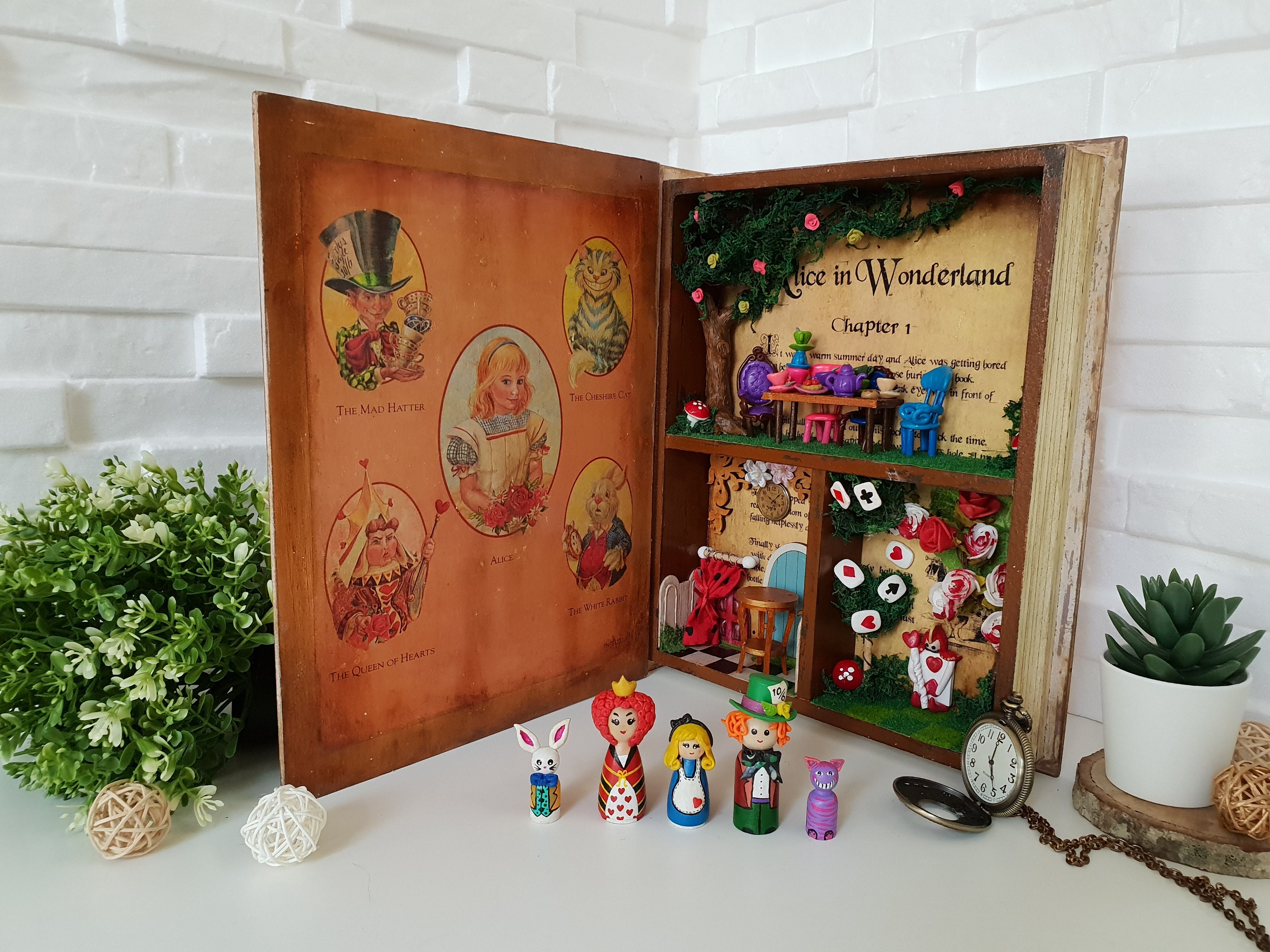 alice in wonderland dollhouse