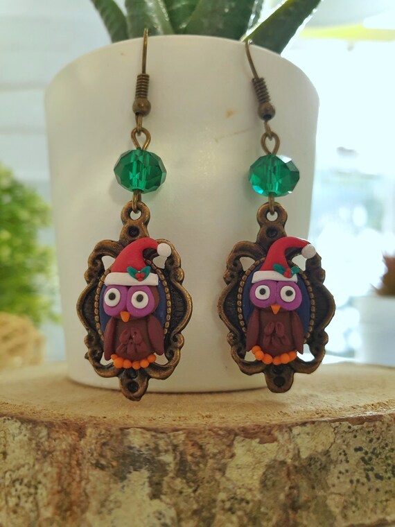 Gnome & Mushroom Earrings - Yellow Owl Workshop
