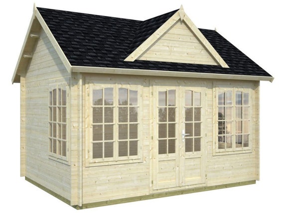 Bzbcabins Pinecrest Log Cabin Kitsmall Log Cabin Use It As Etsy