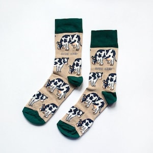 Meias de bambu Save the Cows