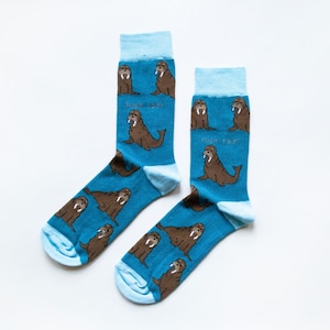 Save the Walrus Bamboo Socks