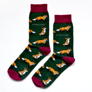 Save the Foxes Bamboo Socks