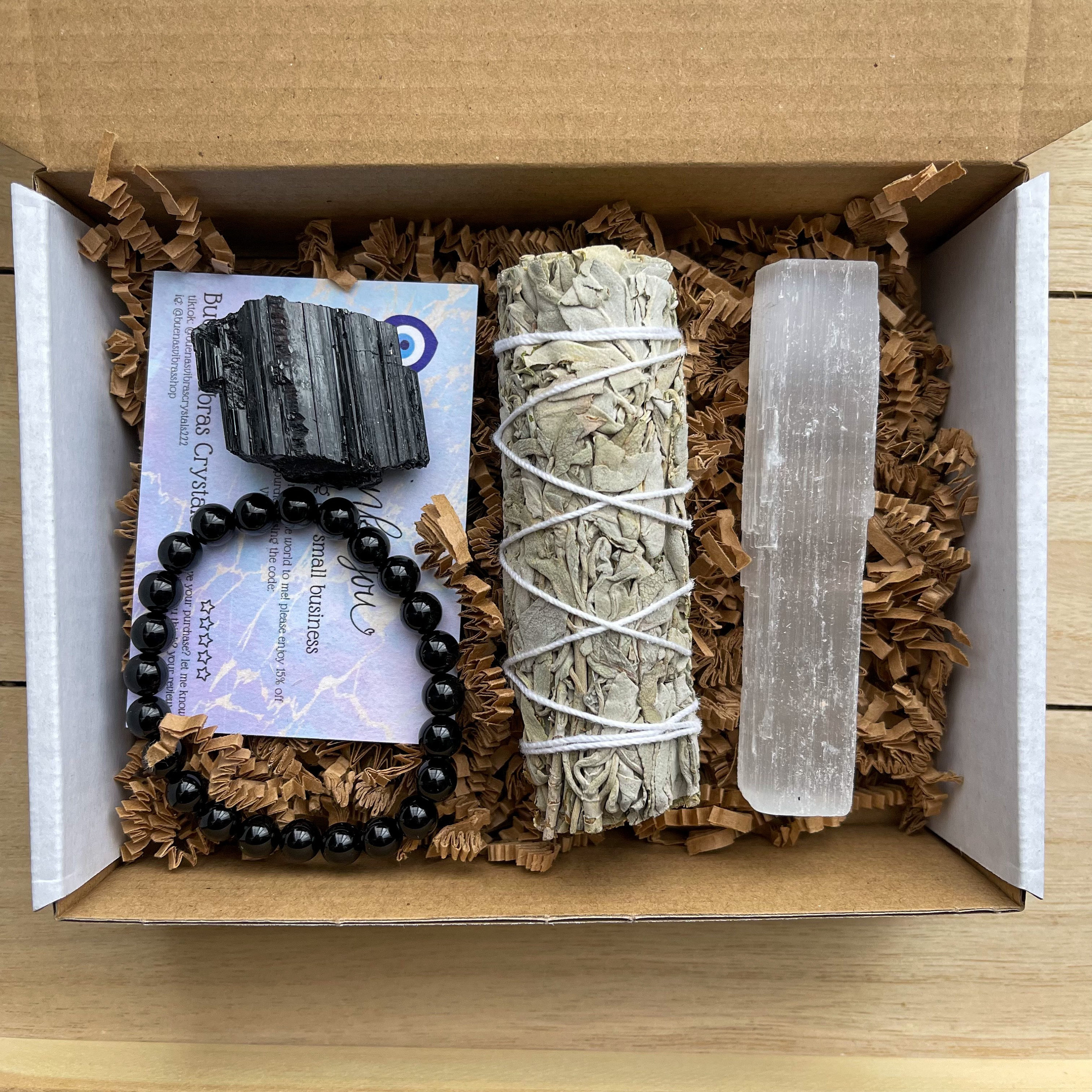 Candle Making Kit With CRYSTALS, DIY Soy Candle Kit, Crystal