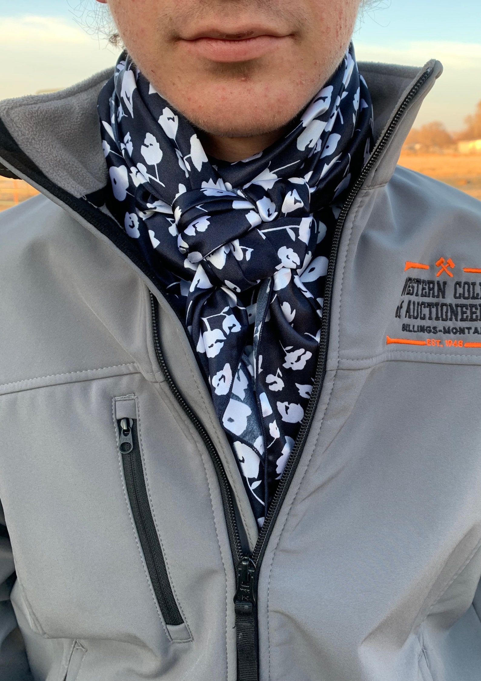 western neck bandana
