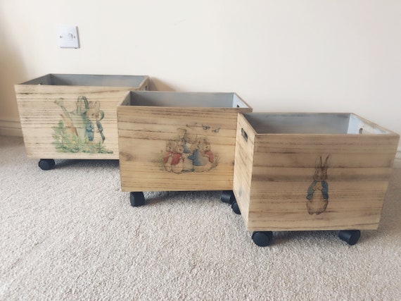 peter rabbit toy storage