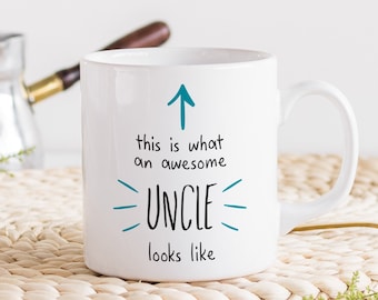 This is what an awesome uncle looks like mug / Father's Day gift / Christmas gift for uncle / Uncle present / Best uncle Ever