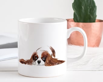 King charles spaniel mug / Birthday gift for dog lovers / Animal lover gift / Pet mug