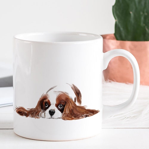 King Charles Spaniel Mug / Birthday Gift for Dog Lovers / Etsy
