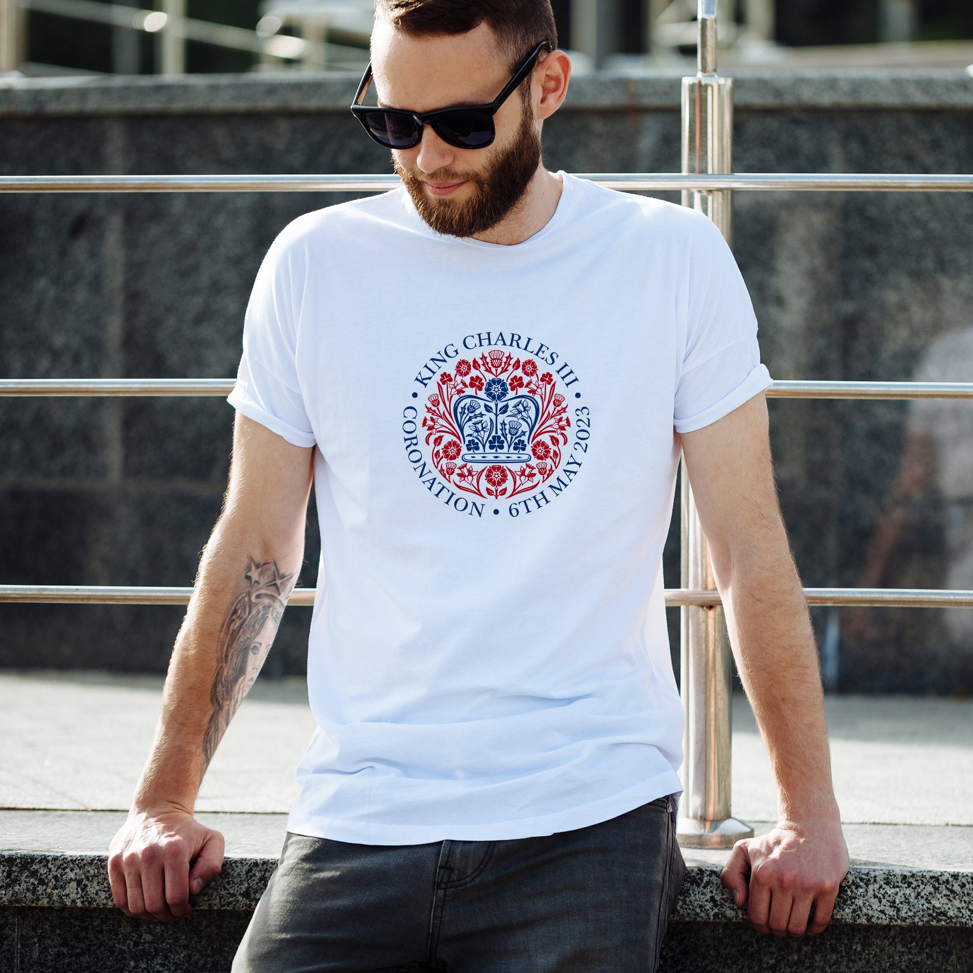 King Charles III Coronation Tshirt For 6th May 2023 Coronation - México - Foto 5