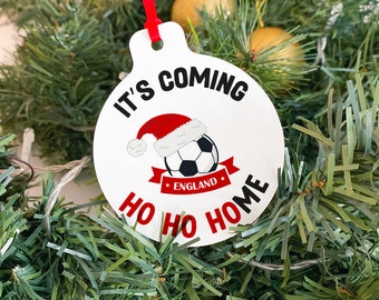 イングランド 2022 クリスマスオーナメント / サッカーファンの