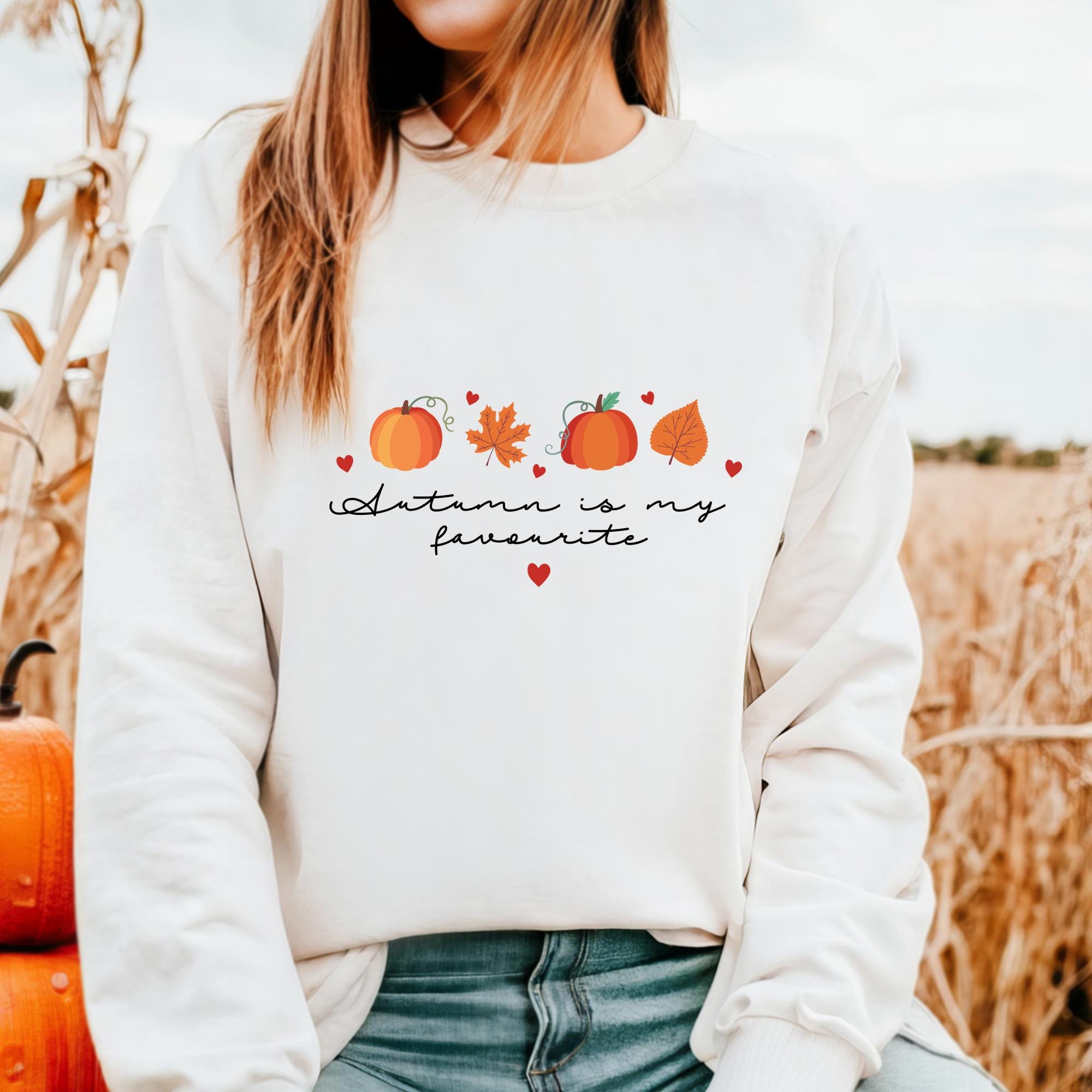 Yihaojia Women's Fall Coffee Sweatshirt - Cute Pumpkin Spice Pullover Long Sleeve Crewneck Top