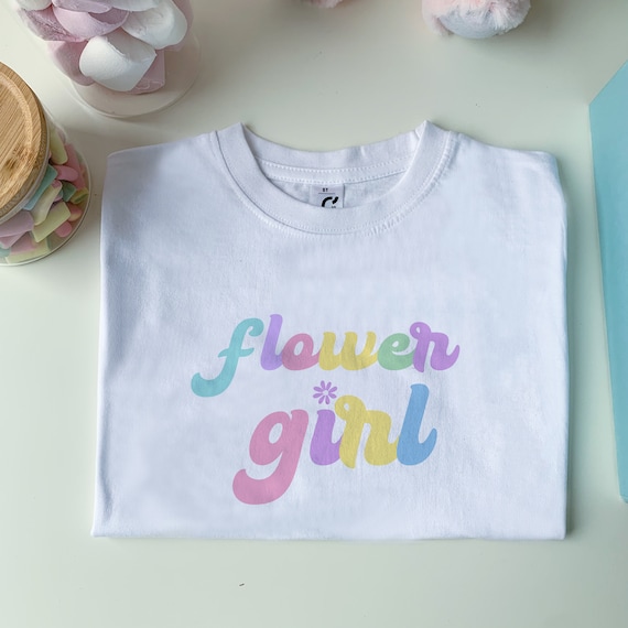 Flower Girl Unicorn T-Shirt Flower Girl Unicorn T-Shirt