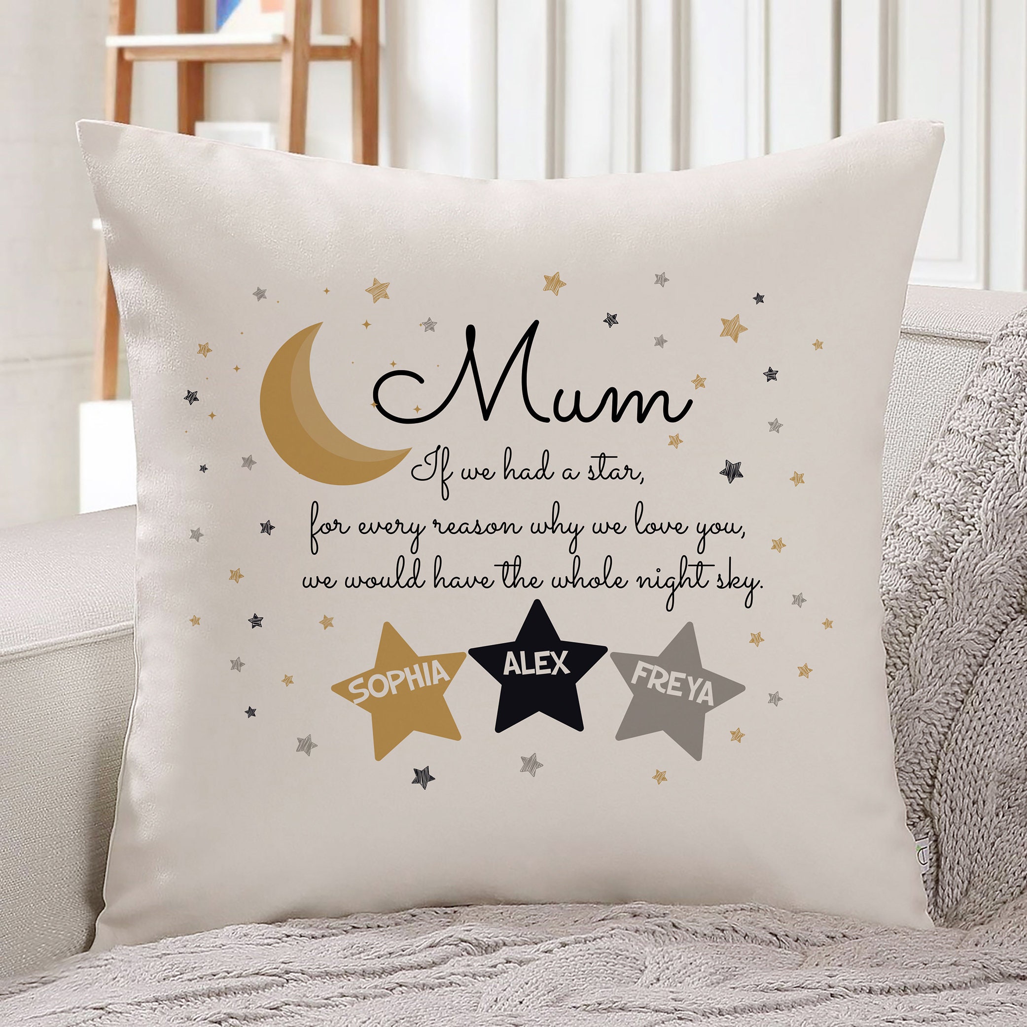 Personalized Mother's day pillow gifts for Mom - Custom photo - Unifury