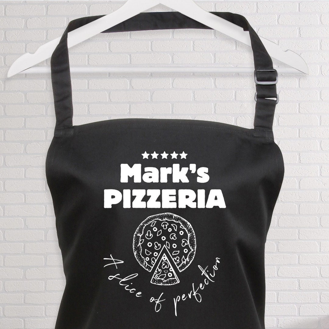 Personalised Pizza Apron / Gift for Men and Women / Pizzeria Kitchen