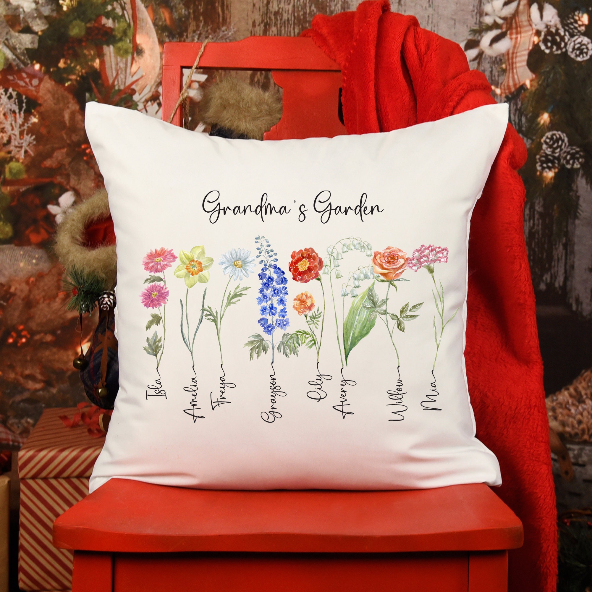 Wholesale Nordic Mini Red Gift Pillow, 8x8, Small Pillows, Small Throw  Pillows, Sister Gift, Grandma Gift, Best Friend Christmas Gift