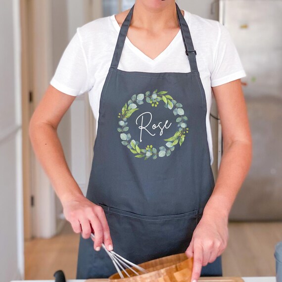 Grembiule Da Cucina Francese Per Mamma E Nonna – In Lino, Taglia Unica 78x55cm, Idea Regalo Originale Per Festa Della Mamma, Compleanno O Natale - 3