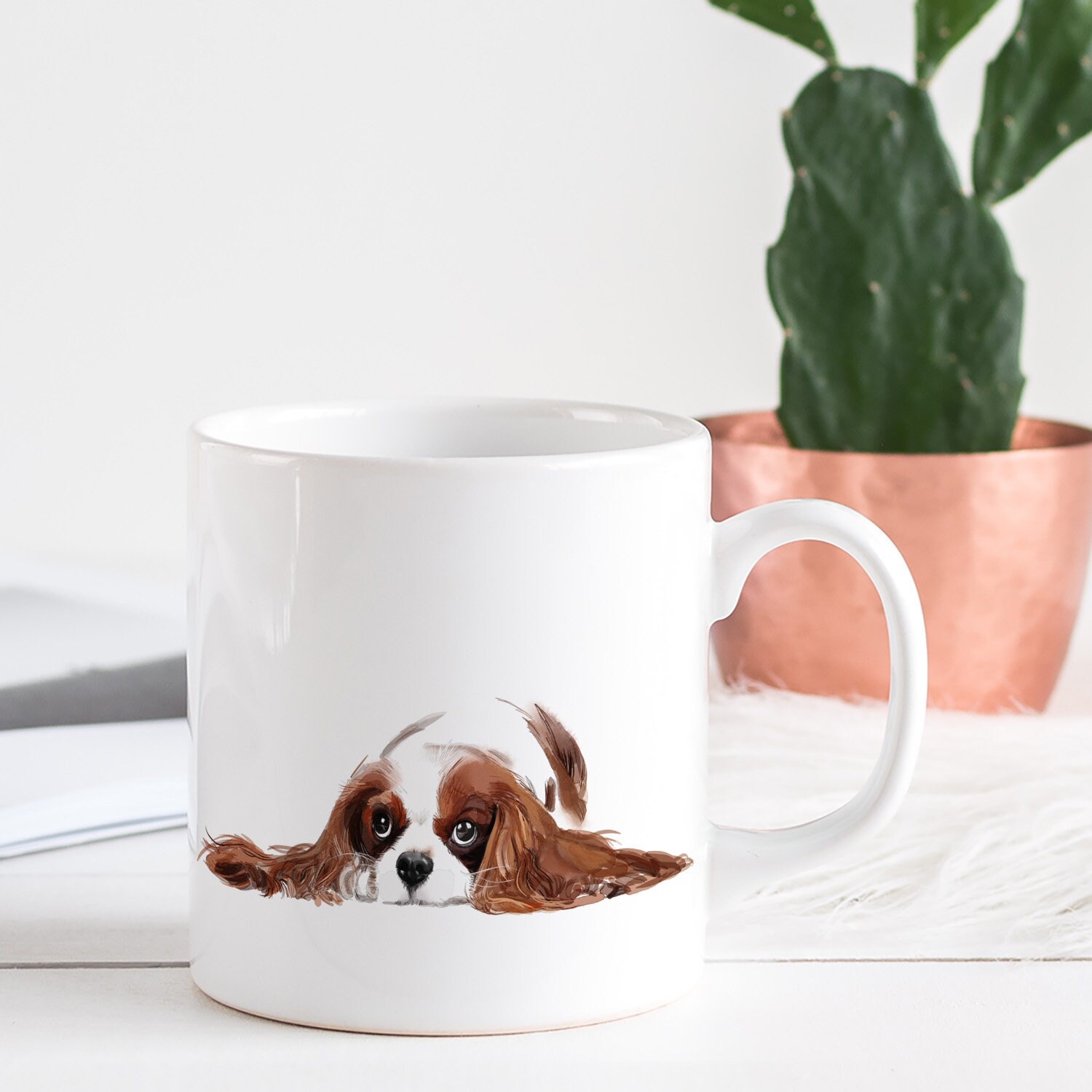 King charles spaniel mug / Birthday gift for dog lovers / Etsy