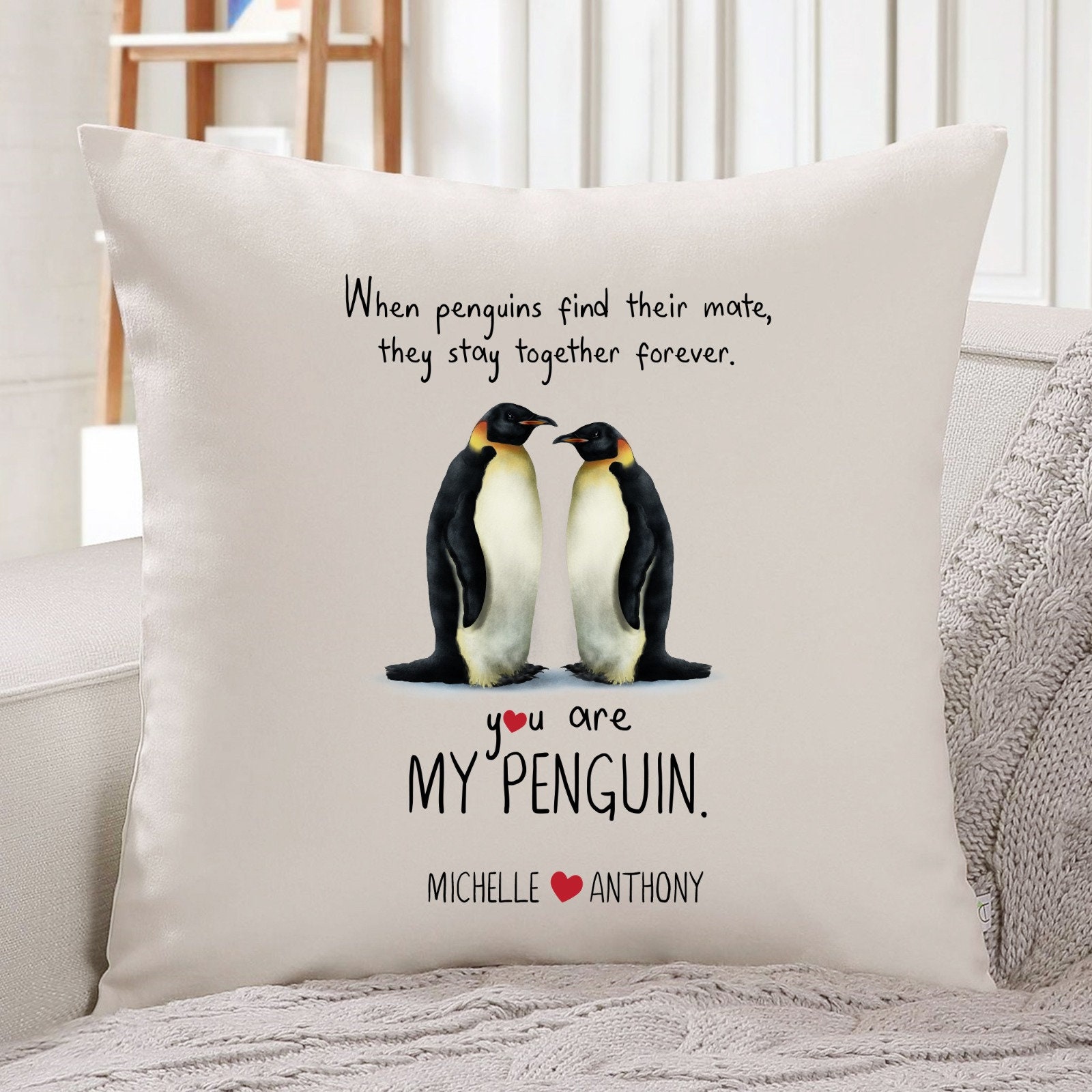 Le mot pingouin traduit en anglais.