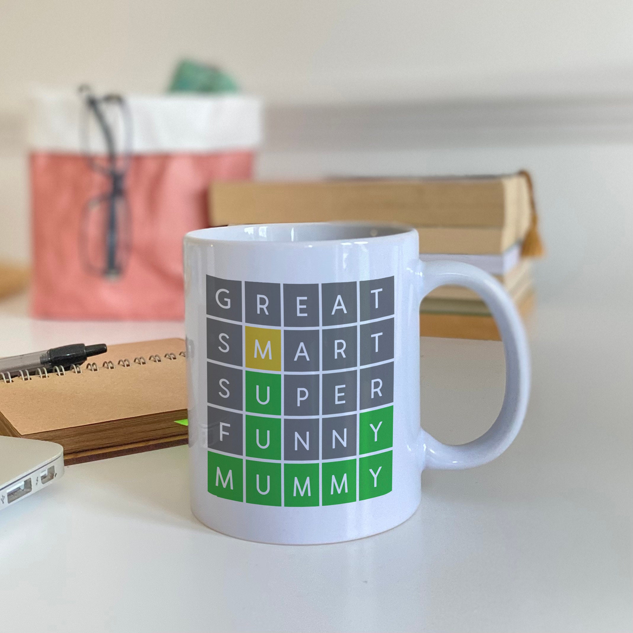 Wordle Mug for Mum / Gift for Mummy / Mother's Day Gift / New Mum Gift / Funny  Wordle Gift / Word Game Christmas Gifts for Mama / Novelty -  UK