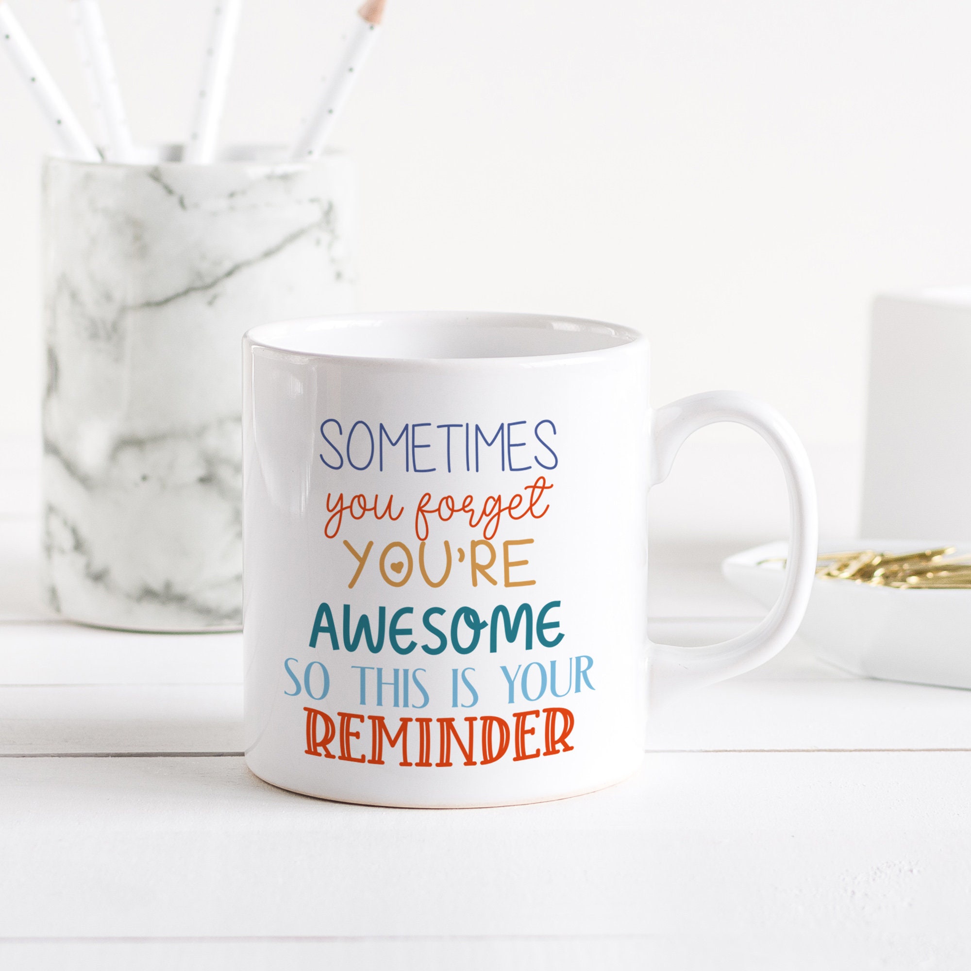 Inspirational Gifts for Women, Sometimes You Forget You're Awesome So This  Is Your Reminder, Birthday Gifts for Women, Best Friend, Daughter, Mom,  Coworker, 20 Oz Insulated Tumbler Rose Gold 