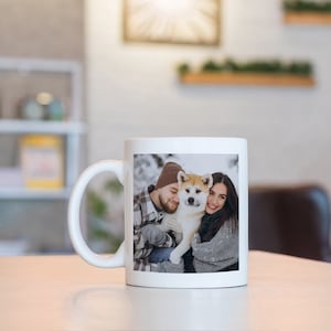 Custom mug with your text or photo Birthday Anniversary Valentine's Day Christmas gift for him or her corporate client employees colleague image 10