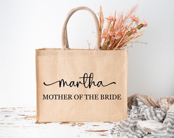 Tote Bag for the Bride Mother of The Bride Bridesmaid Maid of Honour / Wedding Gift / Bridal shower engagement gift Bride to be / Hen party