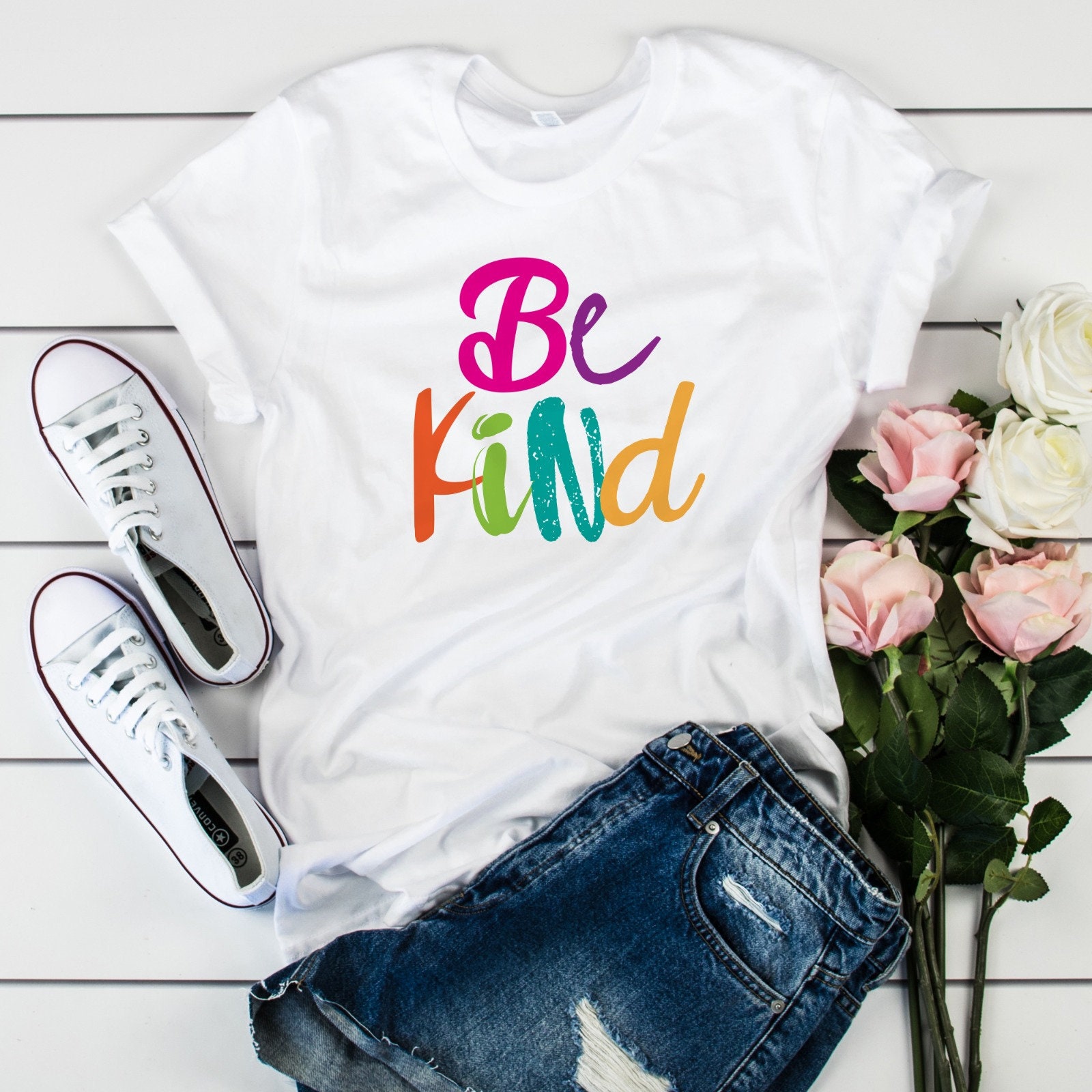Choose Kind Anti Bullying Faux Rose Gold T-Shirt Choose Kind Anti Bullying Faux Rose Gold T-Shirt