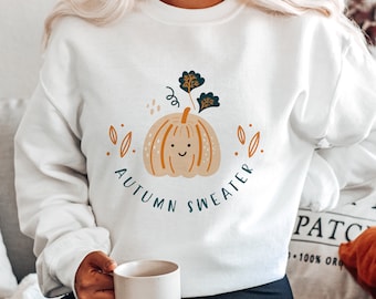 Cute Autumn Sweater Jumper Fall Lover Birthday Gift Present