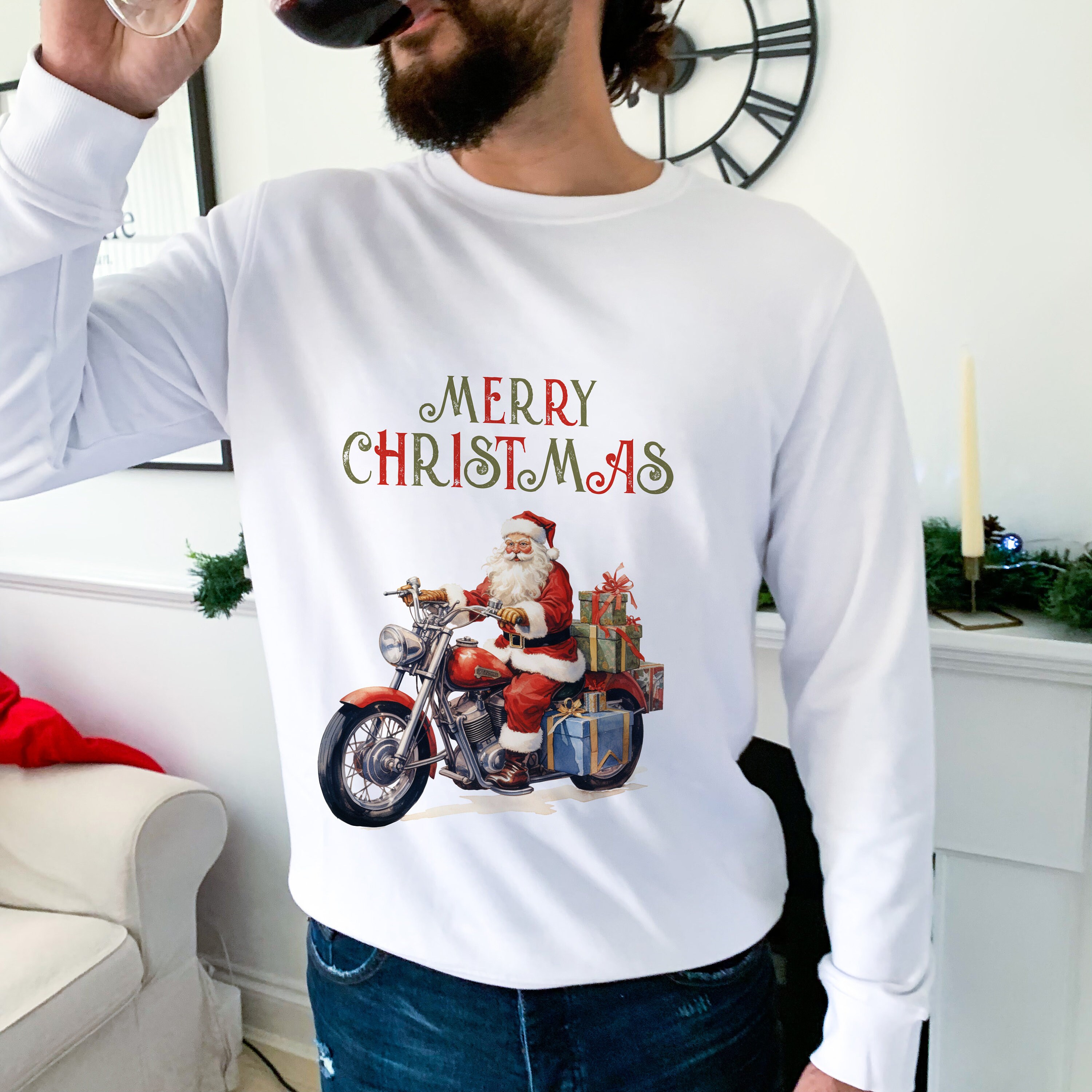 PULL,Bonhomme de neige unisexe père noël, pull en 3D, à capuche, pull