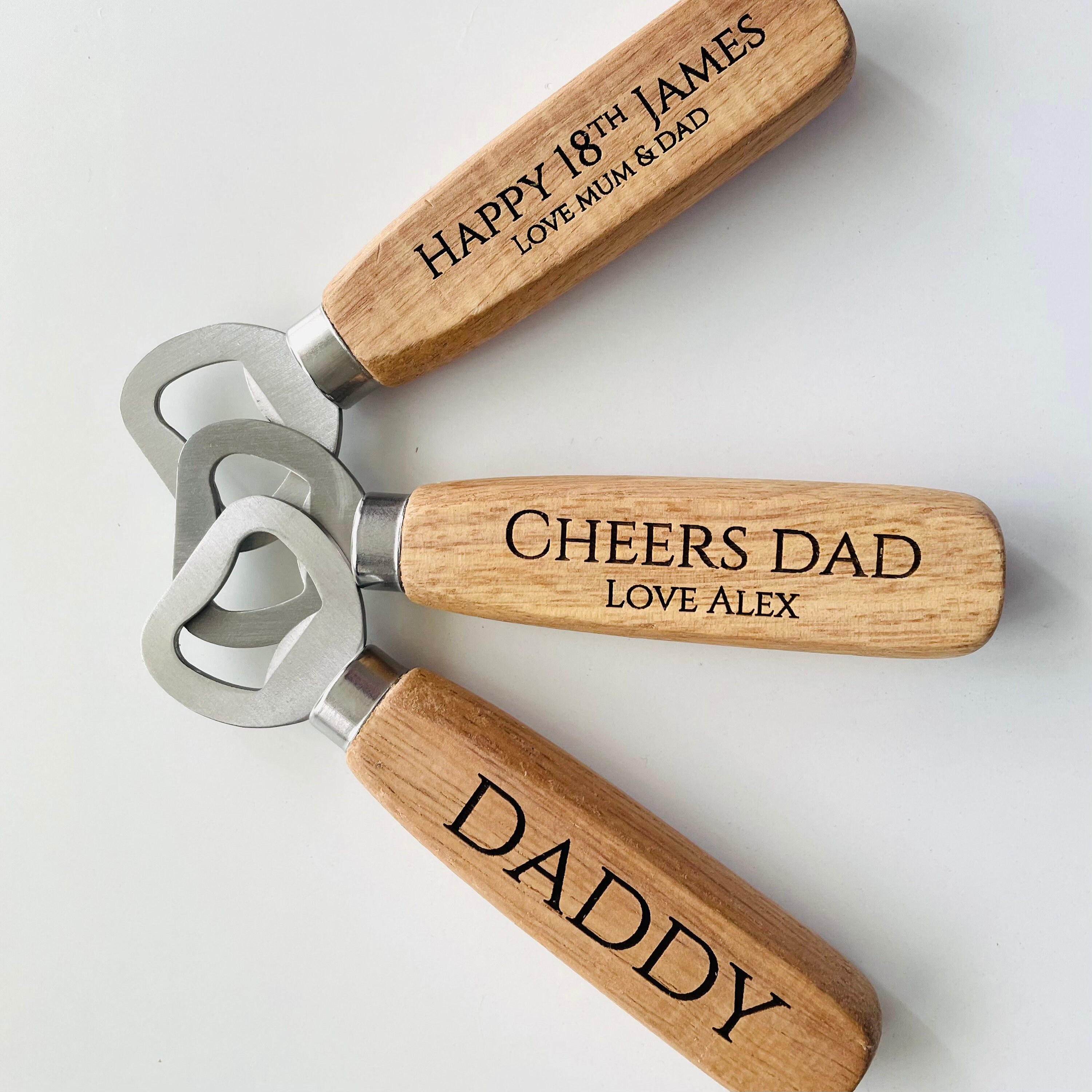 Portabotellas De Madera Personalizado Para Cerveza, Regalo De