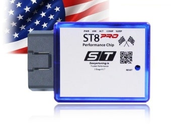 Stage 3 ST8PRO For Audi Stage 3 Performance Chip ECU Tuner Fuel Racing Engine Speed Plug n Play Sawyertuning.com