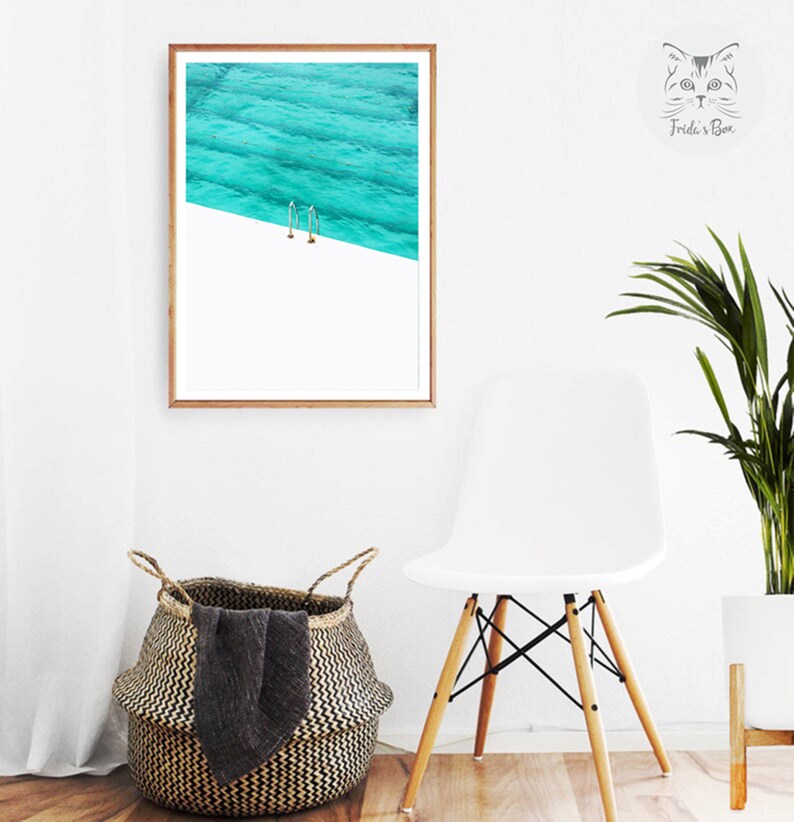 Swimming Pool Wall Art Water Pool Wall Art Pool Photography Etsy