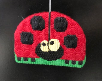 LADYBUG, Mobile, Insects, Needlepoint, Hand Painted, 18ct. Duo Designs