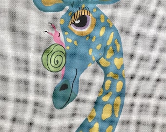 Girl Friends, Long Neck Friends Series, Hand painted 18ct canvas, from Duo Designs, Inc. Series of 4