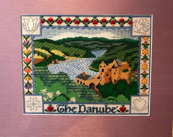 Stitch Guide Only - PDF Format The Danube - designer Kate Dickerson