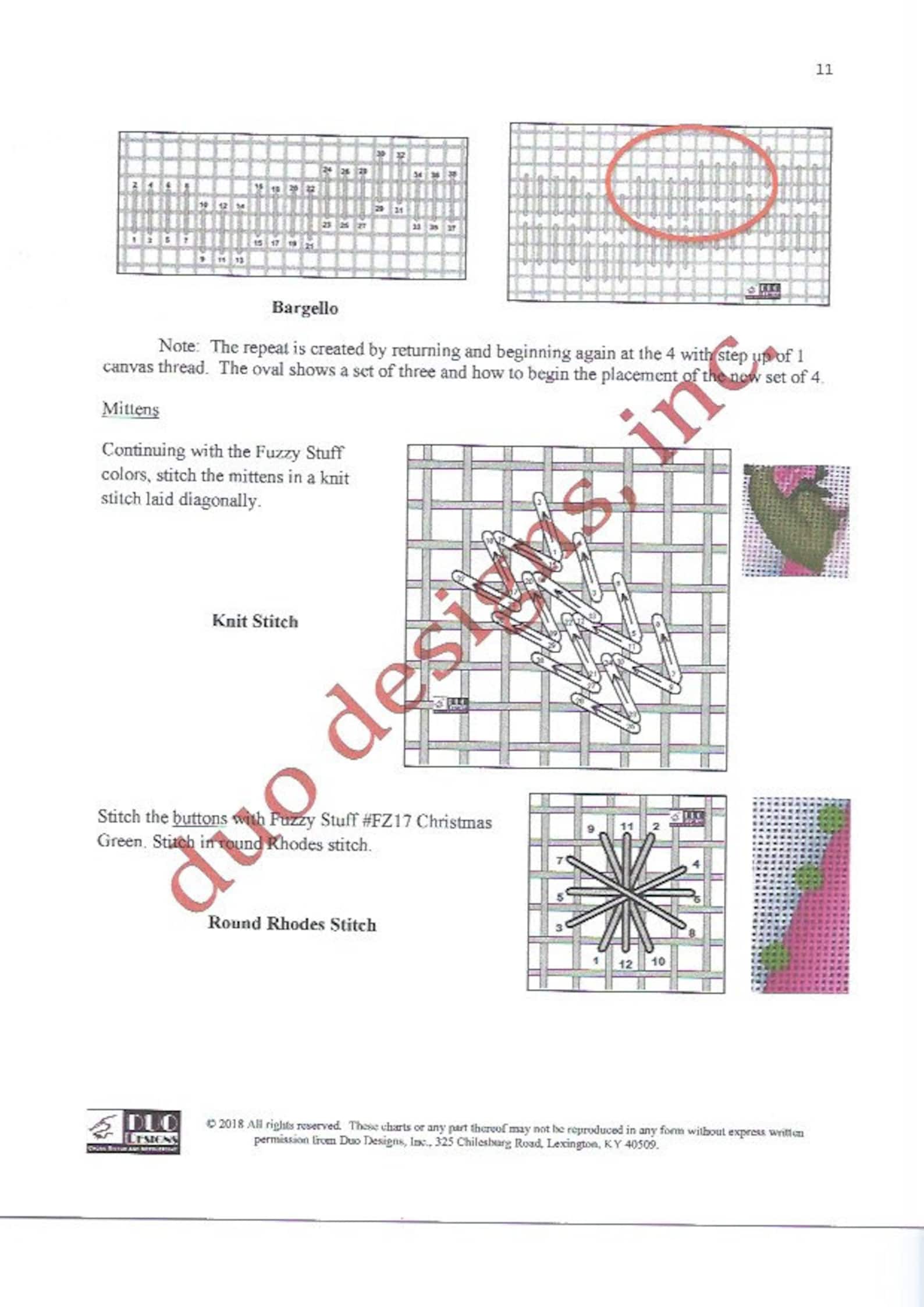 Stitch Guide Needlepoint Digital Songbirds From Danji a Laurel Burch