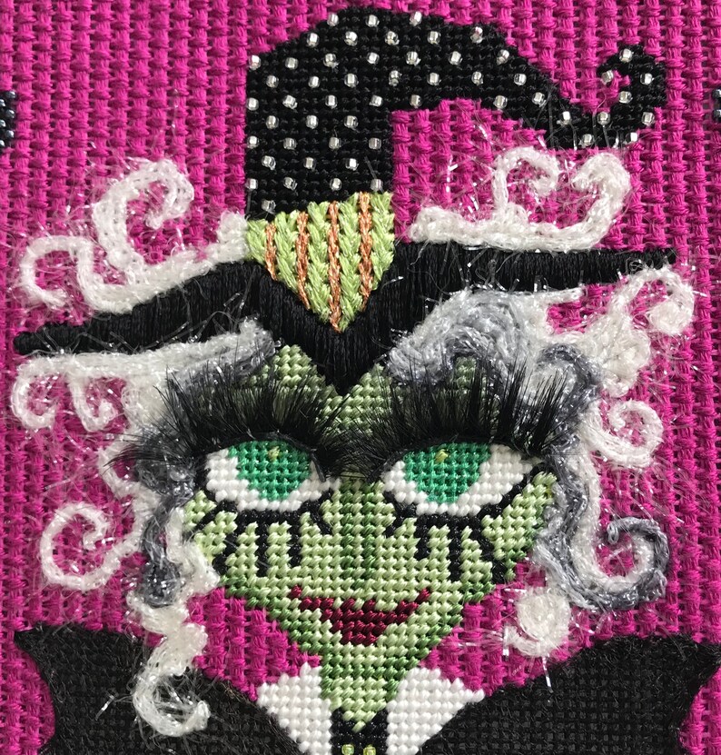 Stitch Guide PDF Witch by Shelly Tribbey Designs Etsy