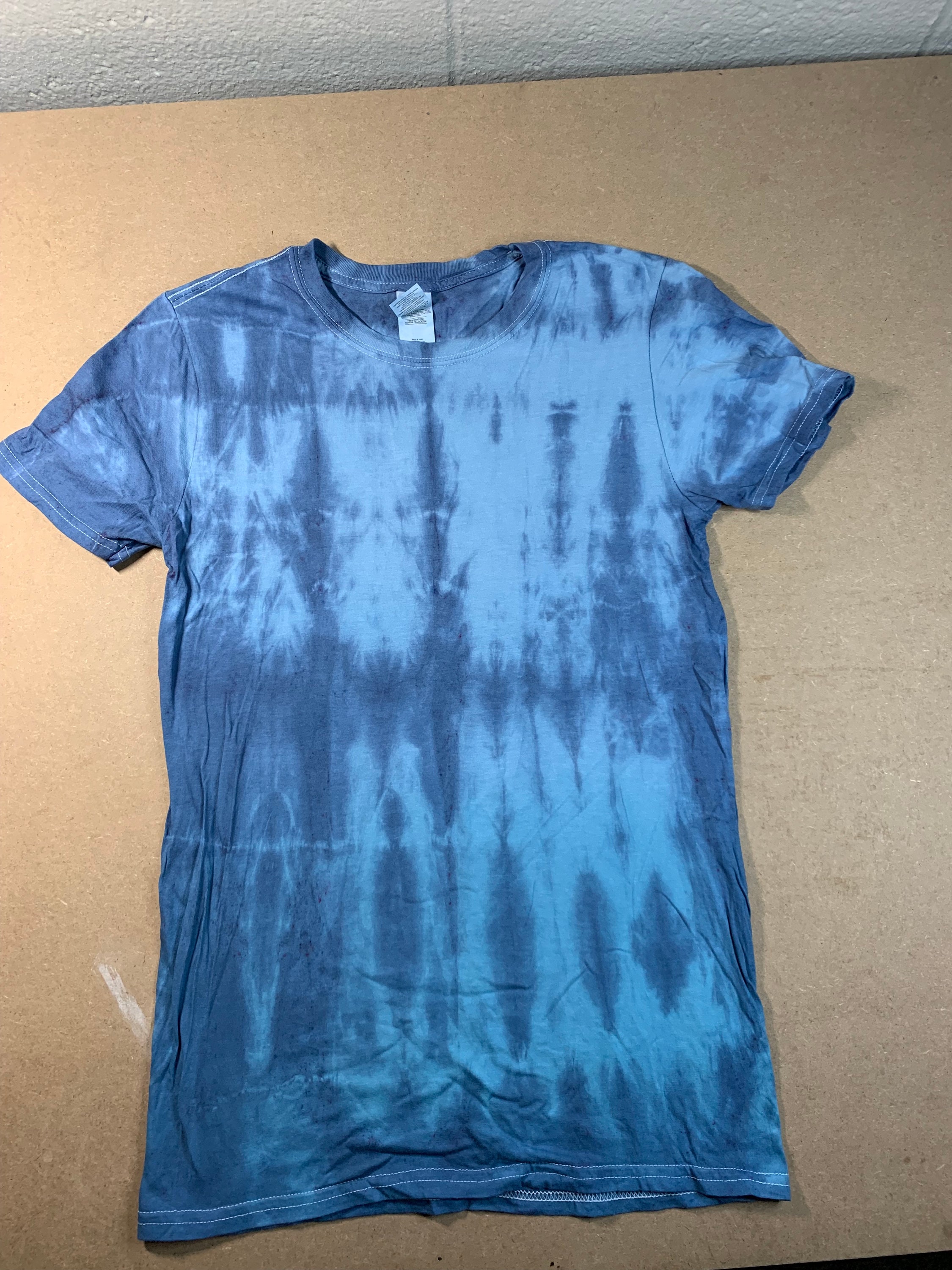Tie Dye 4.5oz 100 Cotton Tie Dye Blank TShirt Short Sleeve Etsy