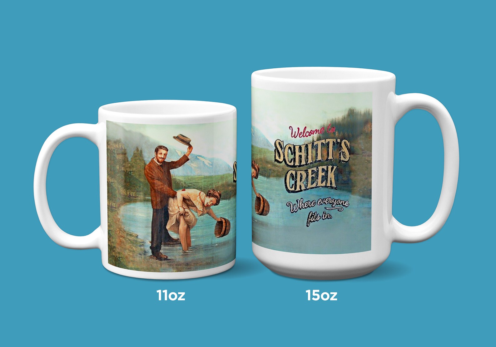 to Schitt's Creek Billboard Coffee Mug Etsy