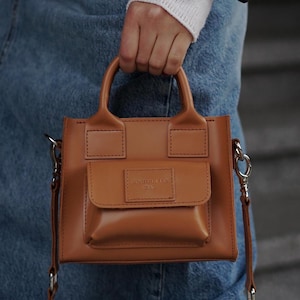 Bolso bandolera de piel marrón claro para mujer, bolsos de piel italianos, bolso de hombro, bolsos y carteras de piel, bolso hecho a mano