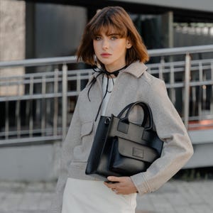 Italian Leather Crossbody Bag