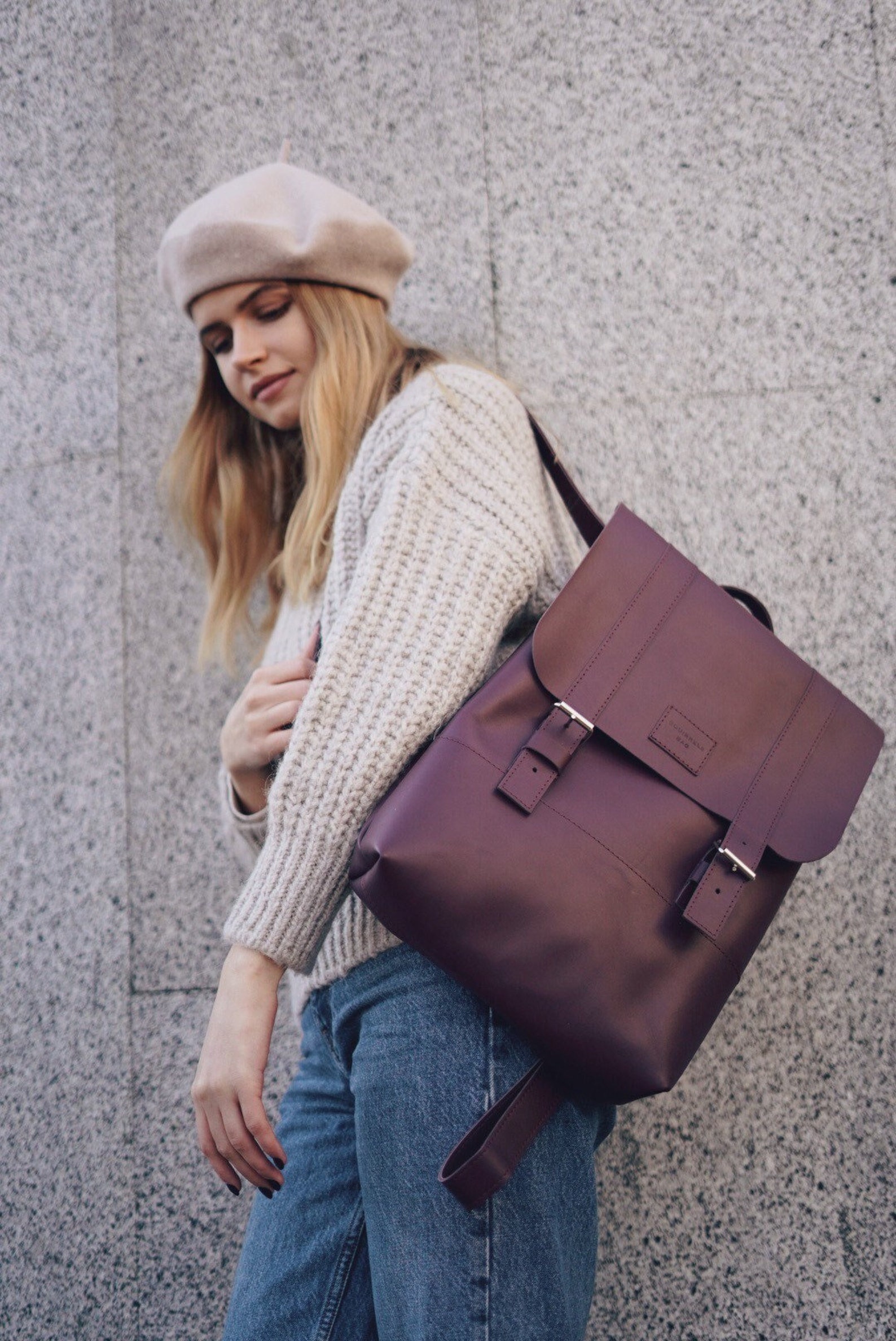 Frog Backpack Cute Backpack Leather Backpack Women Infusion Etsy