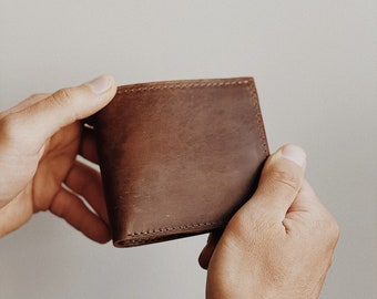 Mens wallet men, wallets for men, Leather wallet, fathers day gift, custom wallet, minimalist wallet, engraved wallet, personalized wallet