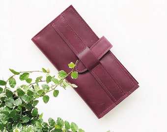 Leather wallet women, Minimalist wallet, Personalized wallet, Cute wallet, Cash envelopes, Ukraine shops, Custom wallet