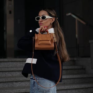 Leder Crossbody Taschen für Damen, italienische Lederhandtaschen, Ledertaschen und Geldbörsen, Schultertasche