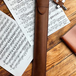 Drumstick Case, Leather drum stick bag, Leather drum stick Holder, Drum Sticks Gift for Drummer, Gift for musician, Drum accessories