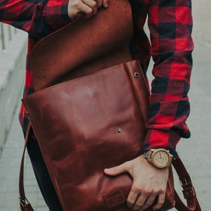 Leather backpack men, laptop backpack for him, Tote backpack purse, Gifts for men, Groomsmen gifts for him, Gifts for boyfriend gift