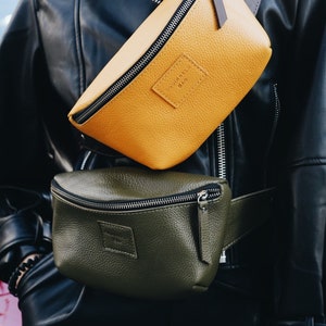 Leather Fanny Pack for Women, Bum bag Waist bag Hip bag Fanny Packs for women Leather bum bag Festival bag Leather belt bag Leather bag