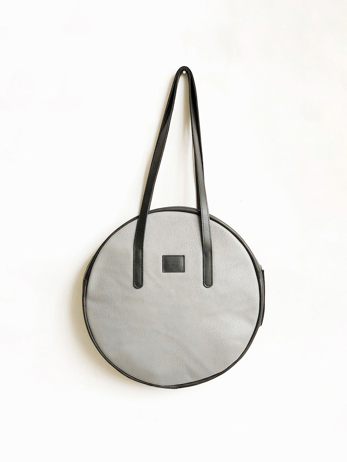 Black Leather Bag Simple Bag Handmade Leather Bag Elegant Etsy